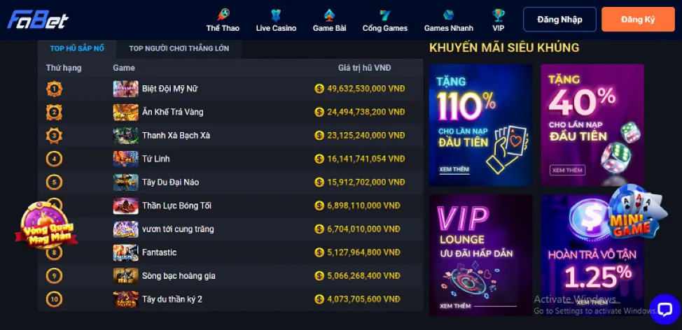 Các tính năng đa dạng của ứng dụng TG88 Game